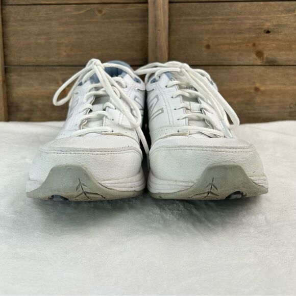 New Balance 928v3 Lace Up Walking Shoes White With Blue Women’s Size 10.5 - Picture 2 of 13